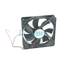 24V DC 120x120x25mm Axial Radiator Fan 2200RPM Dual Ball Bearing Middle Speed