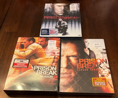 PRISON BREAK TV Series Seasons 1 -3 DVD NEW, SEALED