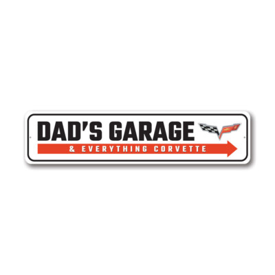 Everything Corvette Chevy Metal Sign Chevrolet Automotive Car Man Cave Sports