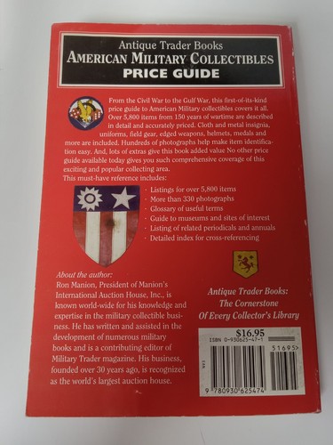 1995 American Military Collectibles Price Guide R Manion (Softcover) - Picture 12 of 16