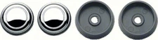 OER In-Dash Radio/Stereo Knob Set 1967-1968 Camaro Nova Impala 1967 Chevelle 