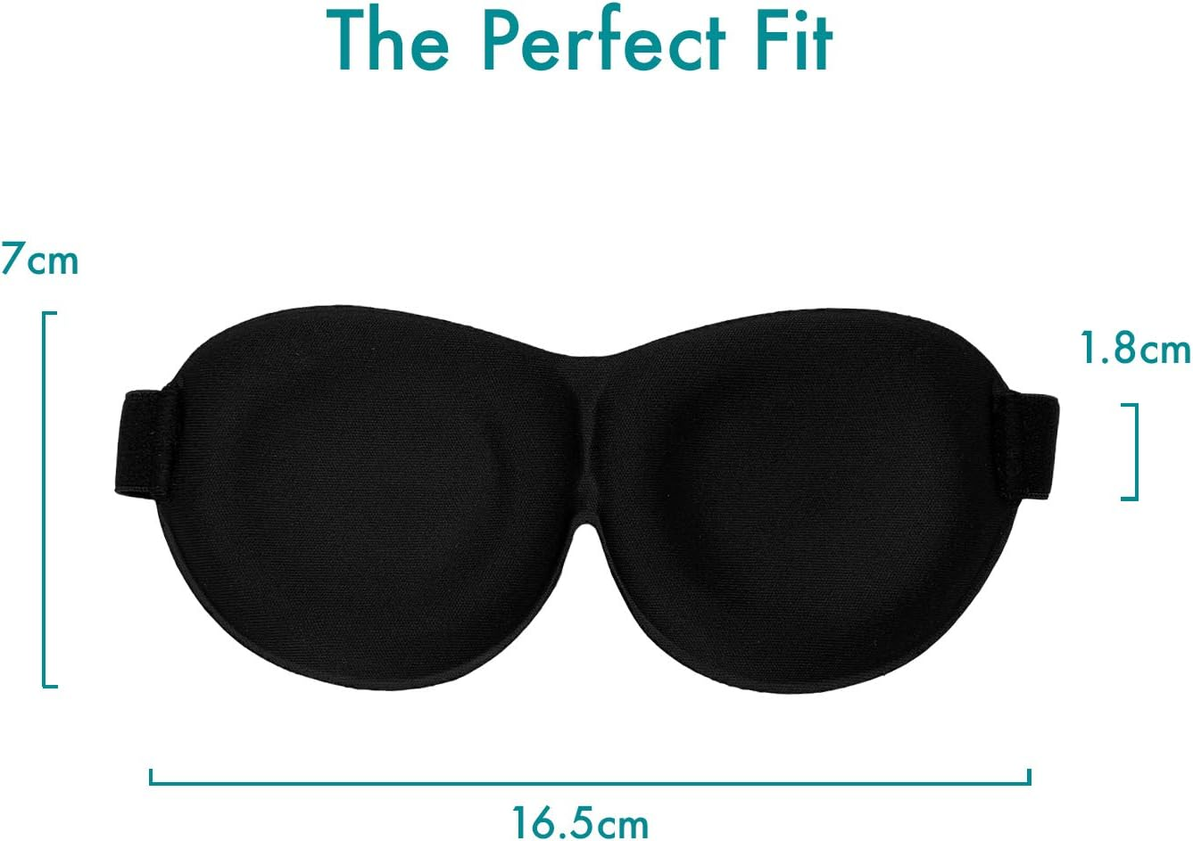 Eye Mask with Eyes Open by Okami Funny Eye Mask, Blackout Sleep Mask