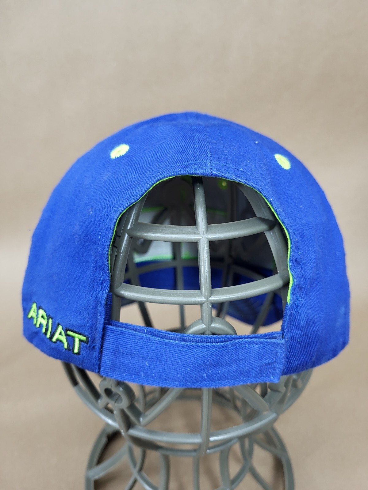 Ariat Baseball Cap Hat Strap Western Patch Blue A… - image 3