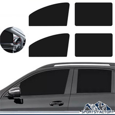 4pcs Magnetic Car Window Shades Front Rear Sunshade Curtain Side Privacy Covers