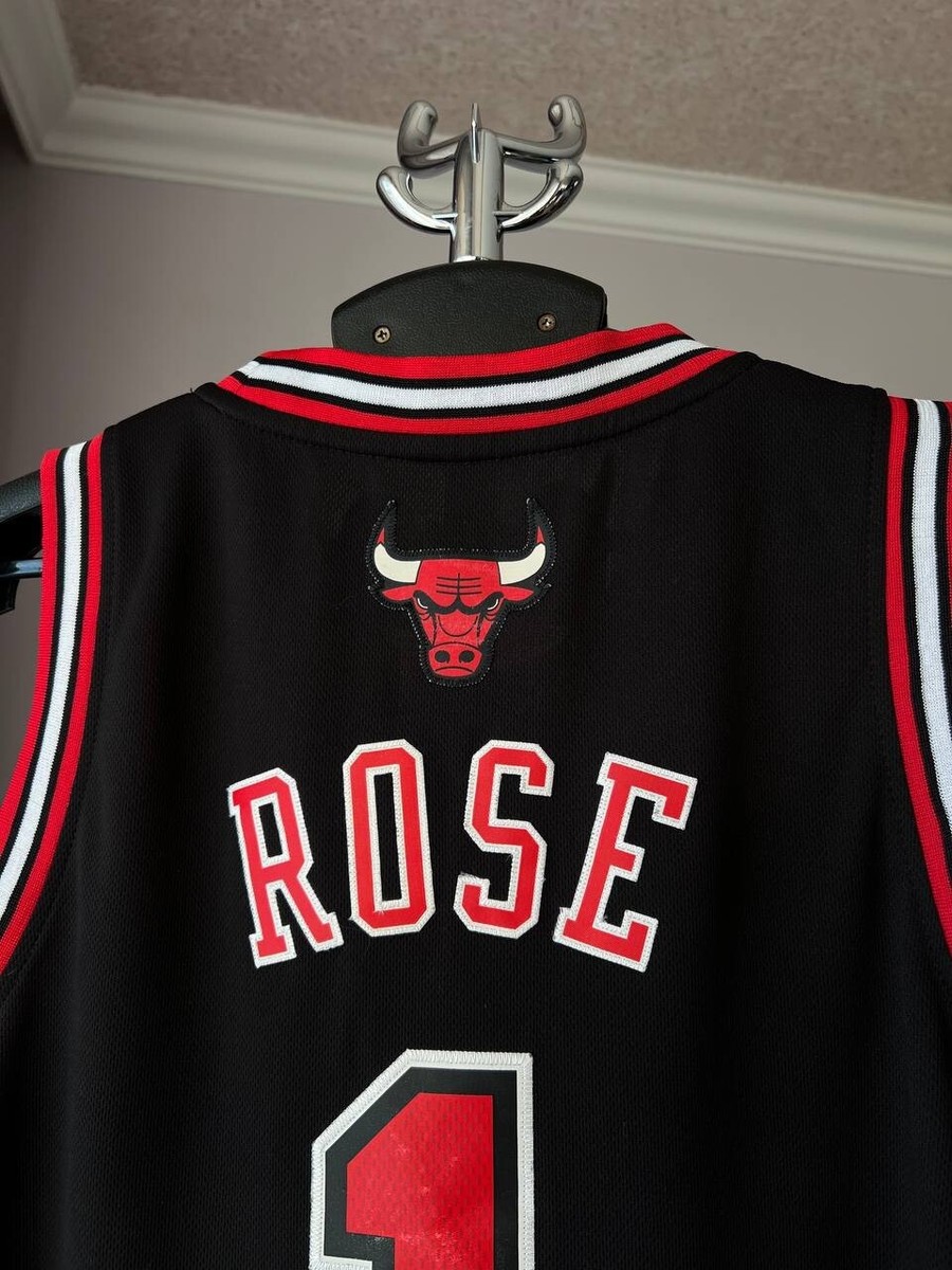 CHICAGO BULLS AUTHENTIC SWINGMAN NBA JERSEY ADIDAS DERRICK ROSE #1