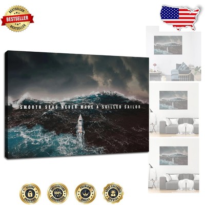Inspire with Dream Big Canvas Art - Modern Landscape Decor, 36
