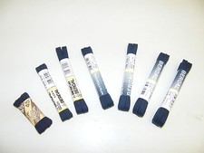 Bergal Navy Blue 7mm Flat Shoelaces Lengths 45-150cm Shoelaces