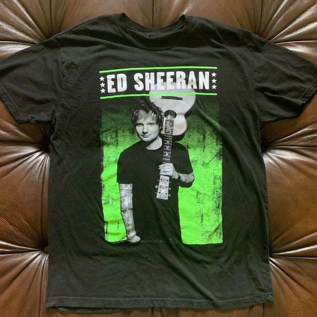 LOT OF 2: 2015 Ed Sheeran North American X-Tour T-Shirts (L) | eBay