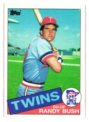 1985 Topps - #692 Randy Bush