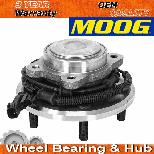 MOOG Rear Wheel Bearing & Hub for Chrysler Town Country Dodge Grand Caravan ABS - Picture 1 of 8