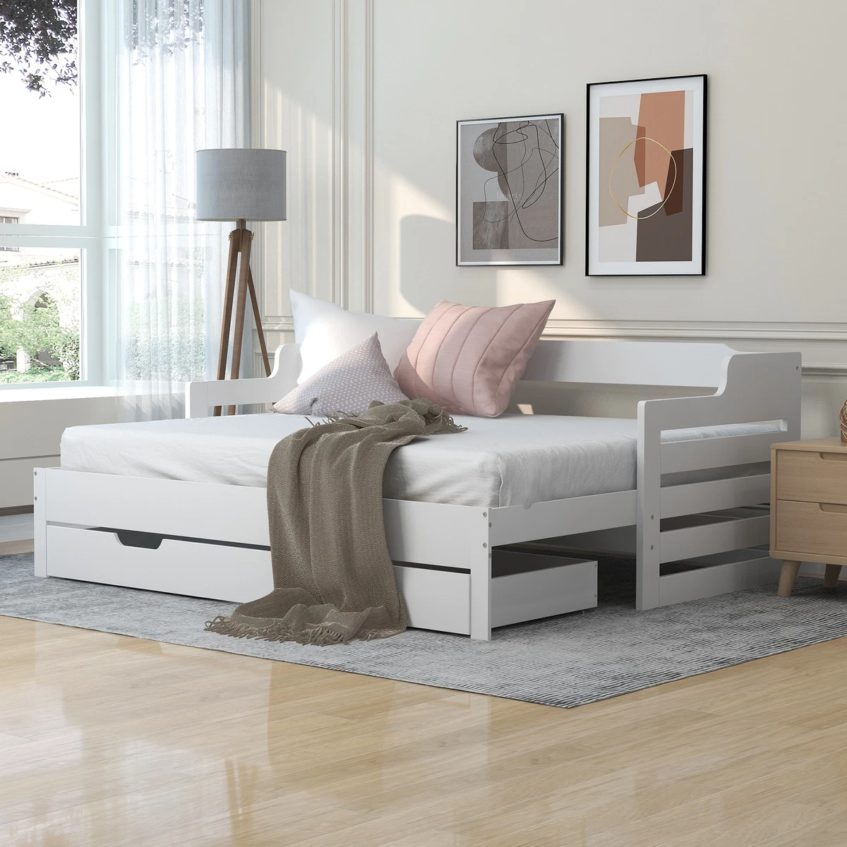Trundle bed turns into king outlet