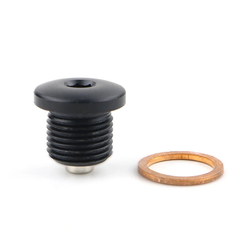 Ajuste para Suzuki A100 1973-1979 M14x1.25 parafuso plugue de drenagem de óleo magnético motocicleta  - Imagem 4 de 4