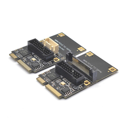USB 3.0 USB3.2 GEN1 5Gbps Mini PCIE to 19Pin USB3.0 Riser Board Expansion Card