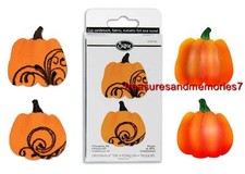 Sizzix Originals PUMPKINS 3 New 656749 RETIRED Cuts Fabric Too 
