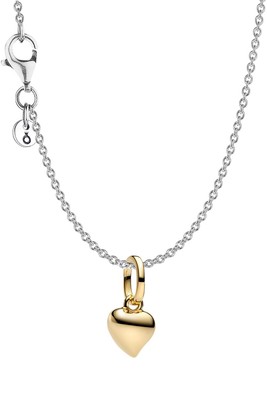 PANDORA Schmuck Damen-Halskette Mini-Herz Set Goldfarben 28190