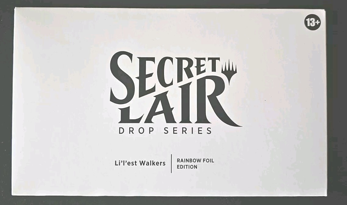 MTG foil版 Li’l’est Walkers 未開封 MTG Secret Lair: Li'l'est Walkers Rainbow Foil Edition