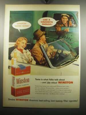 what do winston cigarettes taste like 1978 Ad - I Excpect on eBid United States Winston Cigarette 1977 Ad 