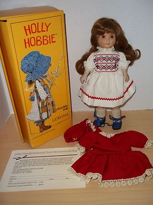 holly hobbie porcelain doll