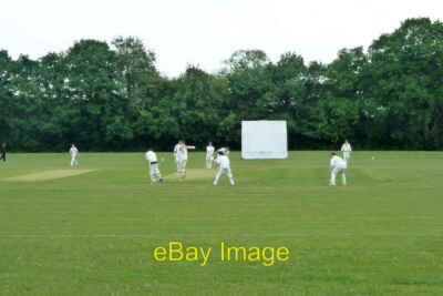Photo 6x4 Cricket match, Harold Wood Park Upminster On the lesser of two  c2011