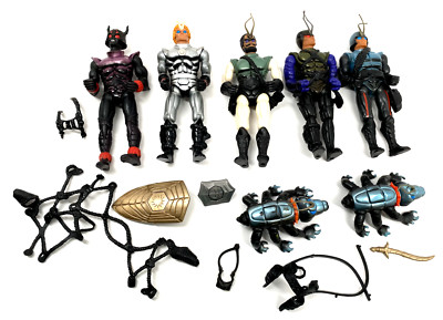 Sectaurs Warriors Coleco 1984 Vintage Action Figures Weapons Accessories Lot#2