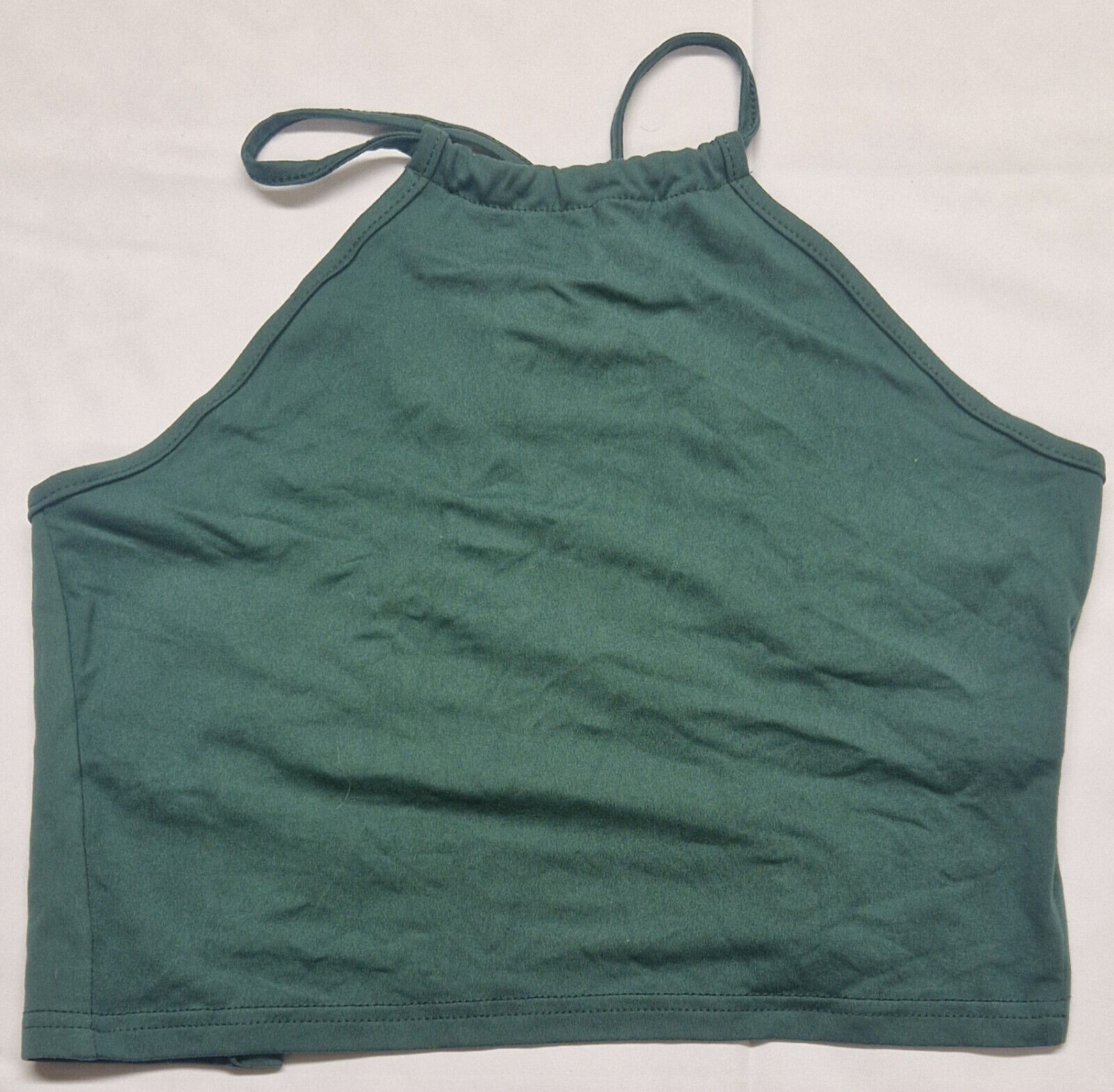 Shein Womens Top - Tie at back - Green - XSmall