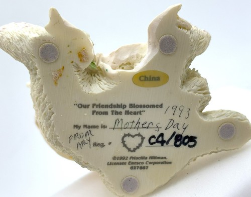 Figura CALICO GATITOS - 1992 NUESTRA AMISTAD FLORECIÓ DESDE EL CORAZÓN - Imagen 4 de 4