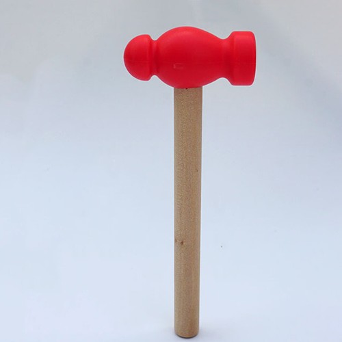 2 Pcs Repair Tool Wooden Hammer Baby Toddler Simulation Toy Soft Mallet - 第 6/12 張圖片