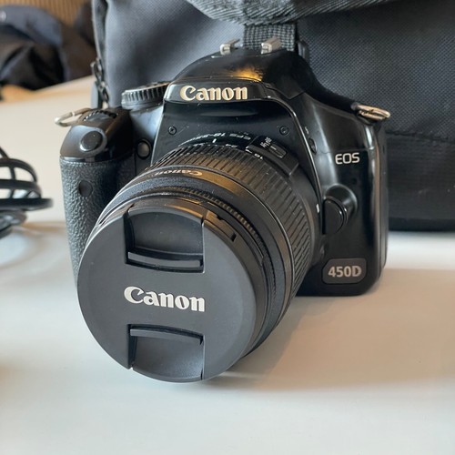 camera Canon EOS 450D digital SLR camera + 18-55 lens - Picture 2 of 10