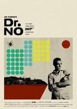 Dr. No James Bond Poster, Sean Connery 007 Movie Wall Decor Poster, No Frame