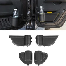 Car Front&Rear Door Pocket Storage Box Organizer for Jeep Wrangler JL 2018 2019+