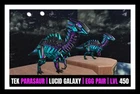 ARK Survival Ascended PvE TEK PARASAUR LUCID GALAXY LVL 450 PC/XBOX/PS5 ASA