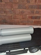 1/14 Scale concrete pipes x3 ,trailer load, scene Tamiya Trucks, Concrete Finish
