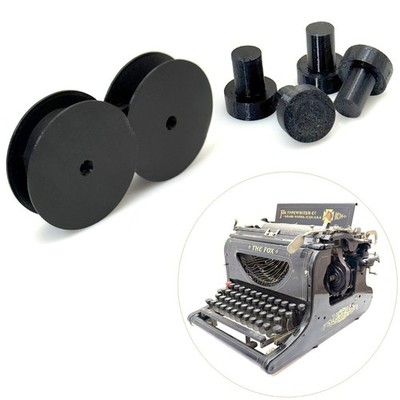 New Feet & Ribbon for Fox 23 /24 Typewirter No 25 26 27 28 Rapid 10 FOR RESPOOL