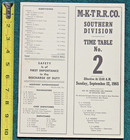 1965 Missouri Kansas Texas MKT Railroad Southern Div KATY Railway San Antonio RR — photo 1