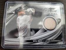 2023 Ketel Marte Major Leagu Material Black Relic /199