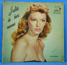 JULIE LONDON JULIE IS HER NAME LP 1955 RE '60 MONO ORIGINAL PRESS G+/G+!!B