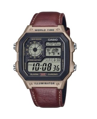 CASIO Men Digital Quartz Casual Watch Classic Dress Multicolor Dial Waterproof R
