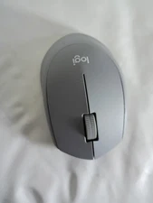 Logitech M330 Silent Plus Wireless Mouse Gray w/ USB Receiver – Pre-Owned