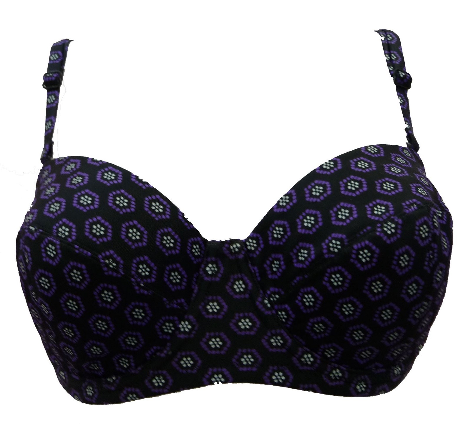 Triumph 4 Your Curves CTOWPD Underwired Padded Bikini Top Purple (m014) 36D