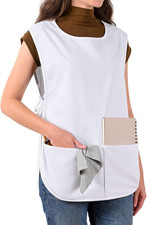 Cobbler Apron for Women with Pockets, Waterproof Art Smock Aprons
