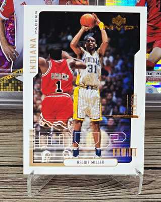 Upper Deck,Reggie Miller,2000-01 Upper Deck MVP, # 65 Indiana Pacers