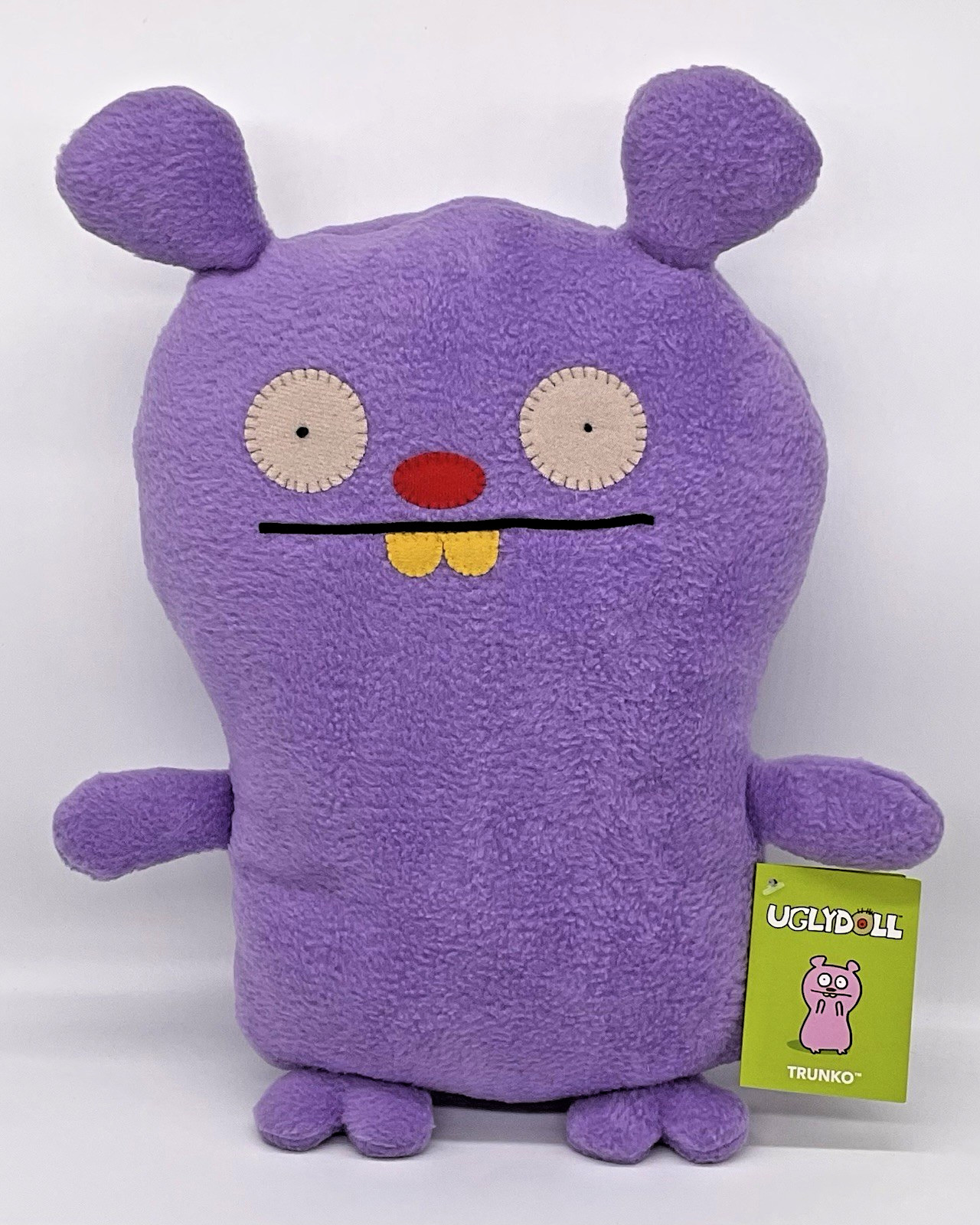 Ugly Doll Trunko  12 inch Plush Pretty Ugly LLC 2000 Rare pu