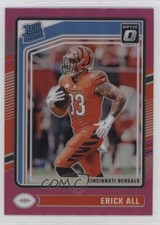 2024 Panini Donruss Optic Rated Rookie Pink Prizm Erick All Jr #233 1i1j