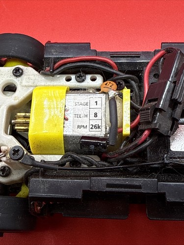 Coche de radiocontrol vintage Xmods Acura Honda NSX stock amarillo SIN PROBAR COMO ESTÁ REPUESTOS REPARACIÓN - Imagen 15 de 19