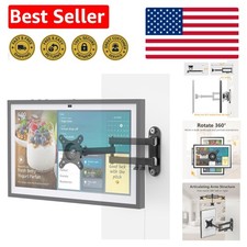 Adjustable Wall Mount Bracket for Echo Show 15 and 13-27 Monitors - Space Saver