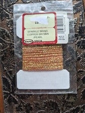 Wapsi fly tying materials. Sparkle Braid, Cop...