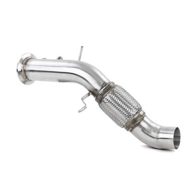 Edelstahl Ersatzrohr nach Fächerkrümmer Downpipe für BMW X5 E70 3.0sd 35d M57N2