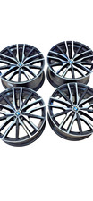 BMW X5 & X6 SERIES OEM Four (4) 742M 22" staggered wheels. ***FREE SHIPPING***