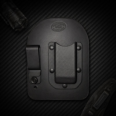 IWB Hybrid Kydex/Leather Single Magazine Carrier