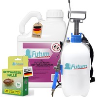 F Utum 5L+5L SprüHer Bettwanzen- / Flohspray+Bettwanzen Monitoring Falle 5Er Set